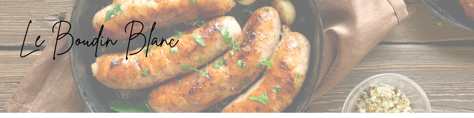 Que boire avec le Boudin Blanc à Noël